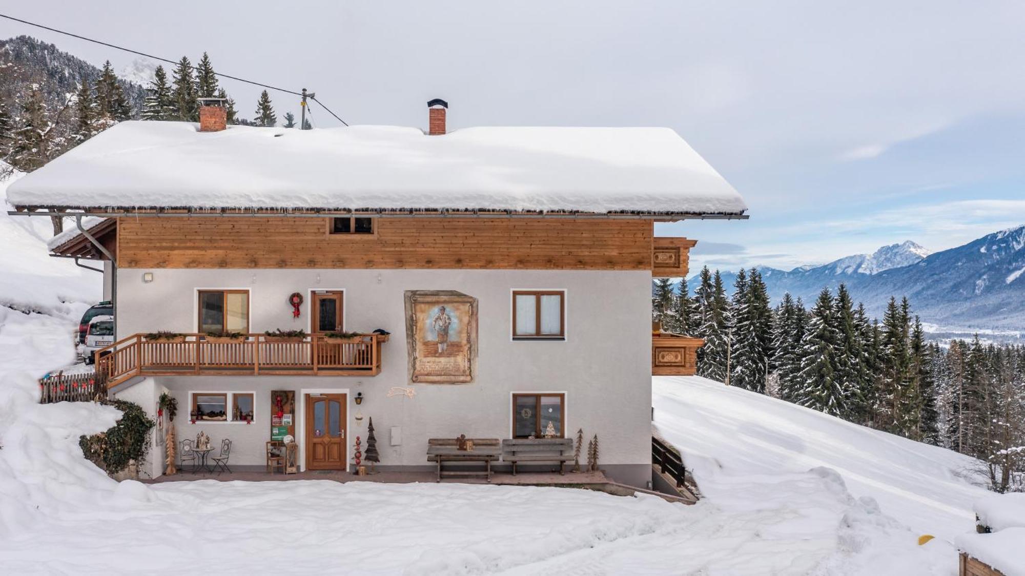 Apartamento Bio-Bergbauernhof Weger Dellach  Exterior foto