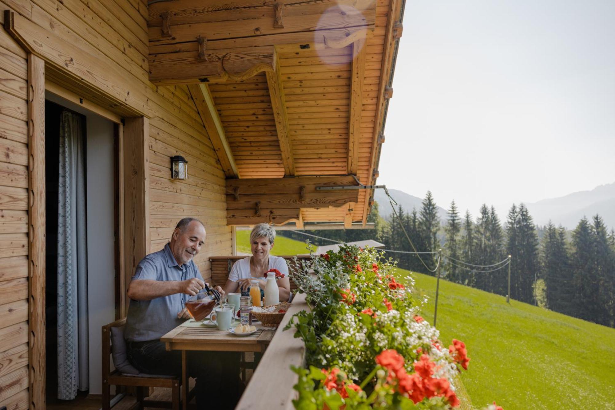 Apartamento Bio-Bergbauernhof Weger Dellach  Exterior foto
